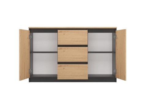 Komoda na ciuchy 120cm KOM-912-ANT-ART-BA
