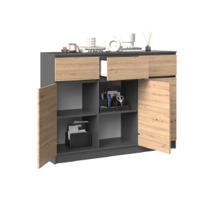 Komoda z drzwiczkami KOM-915-ANT-ART