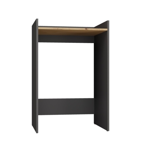 Półka na pralkę antracyt - dąb artisan LAZ-1301-ANT-ART