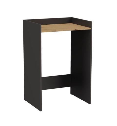 Półka na pralkę antracyt - dąb artisan LAZ-1301-ANT-ART