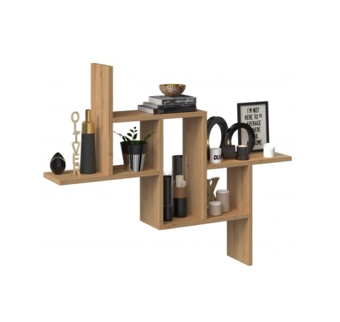 Półka nad telewizor dąb artisan POL-1103-ART