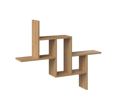 Półka nad telewizor dąb artisan POL-1103-ART