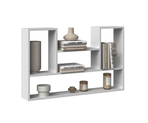 Półka regał wiszący POL-1105-BIEL-MAT