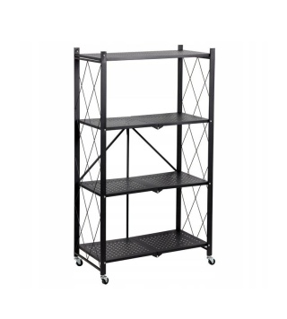 Regał kuchenny na kółkach RE-1416-CZERN