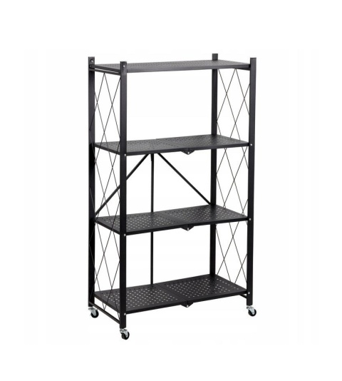 Regał kuchenny na kółkach RE-1416-CZERN