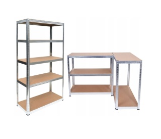 Regał metalowy 180x90x40 cm RE-1419-MET