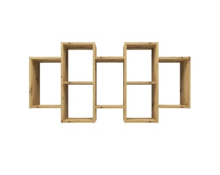 Regał na ścianę wiszący dąb artisan POL-1104-ART