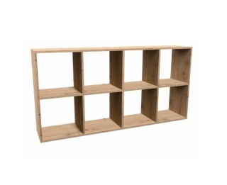 Regał pod biurko dąb artisan RE-1409-ART