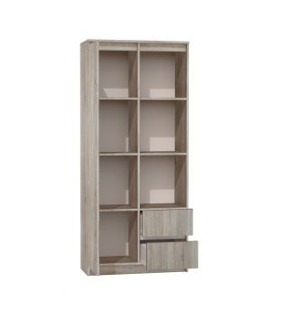 Regał z drzwiami i szufladami RE-1425-SON