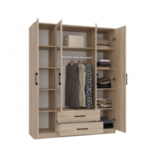 Szafa 160 cm dąb sonoma SZAF-1007-SON