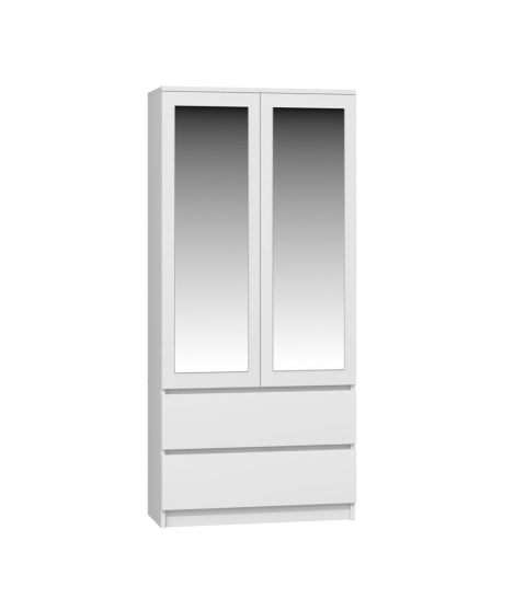 Szafa do wiatrołapu 50x90x180 cm SZAF-1009-BIEL-MAT