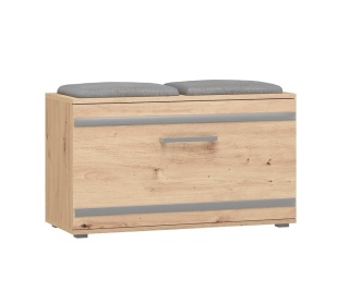 Szafka do ganku na obuwie z siedziskiem BUT-202-ART