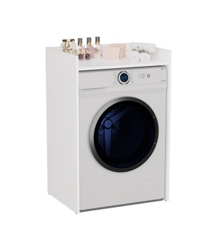 Szafka do schowania pralki LAZ-1301-BIEL-MAT