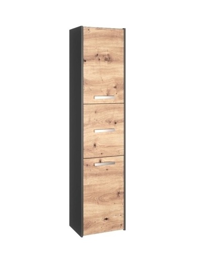 Szafka na ręczniki do łazienki LAZ-1312-ANT-ART