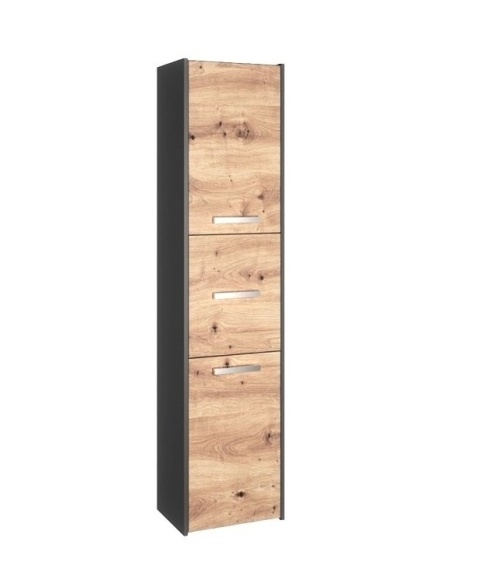 Szafka na ręczniki do łazienki LAZ-1312-ANT-ART