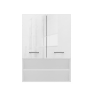 Szafka nad pralkę biały połysk LAZ-1304-BIEL-POŁ