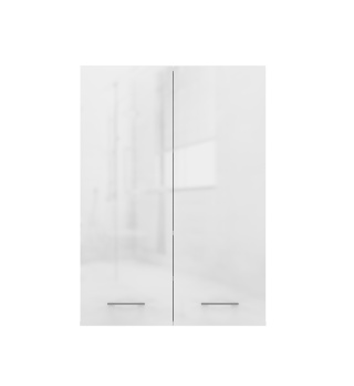 Szafka nad pralkę lakierowana LAZ-1305-BIEL-POŁ