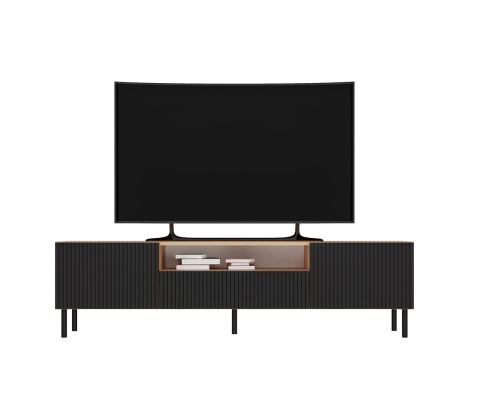 Szafka pod telewizor 160 cm RTV-507-ART-CZERN