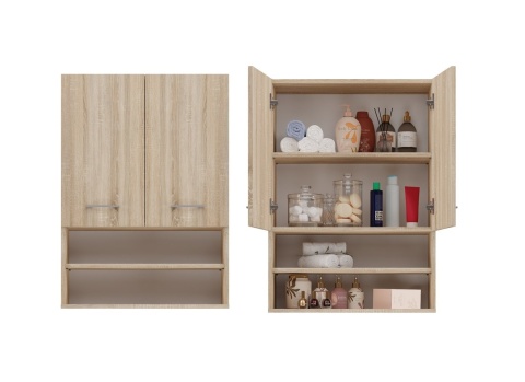 Szafka wisząca do łazienki nad pralkę LAZ-1304-SON