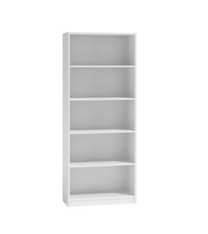 Biały regał wąski 40cm RE-1401-BIEL-MAT