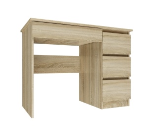 Biurko do nauki dąb sonoma BIUR-706-SON-P