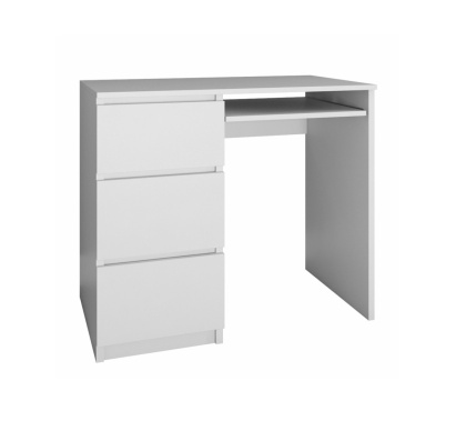 Biurko pod laptopa BIUR-707-BIEL-MAT-L