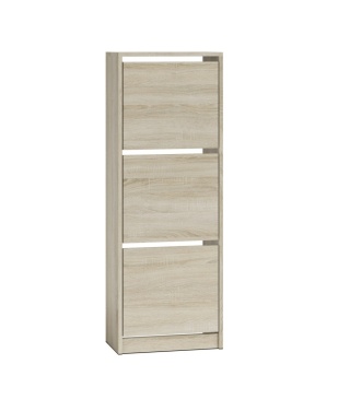 Duża szafka na buty dąb sonoma BUT-210-SON