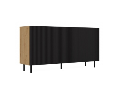 Elegancka komoda KOM-924-ART-CZERN