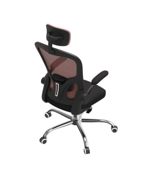 Fotel biurowy różowy FOT-401-ROZ