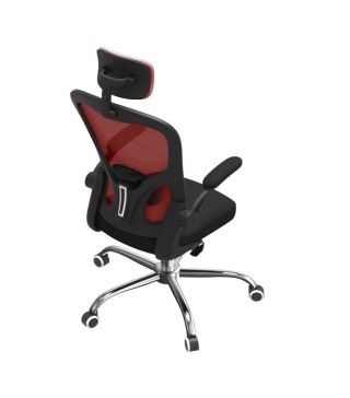 Fotel obrotowy do biurka FOT-401-CZERWO