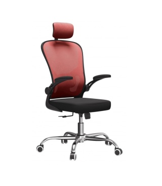 Fotel obrotowy do biurka FOT-401-CZERWO
