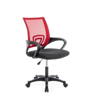 Fotel obrotowy do biurka dla dzieci FOT-405-CZERWO