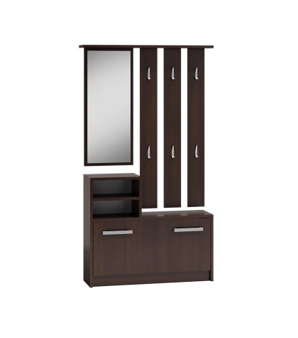 Garderoba na buty i kurtki wenge GAR-101-WEN