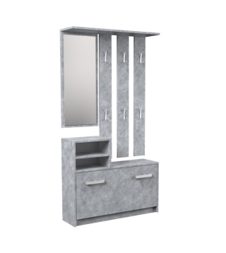 Garderoba szafka na buty beton GAR-101-BET