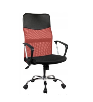 Krzesło fotel do biurka FOT-403-CZERWO