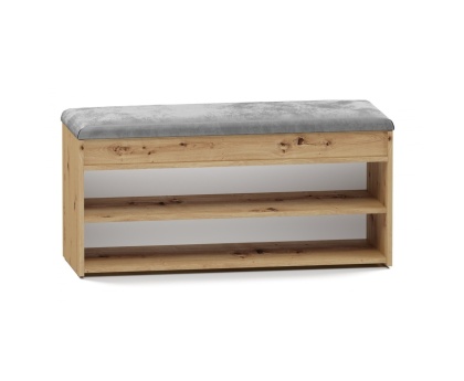 Nowoczesna szafka na buty z siedziskiem BUT-207-ART