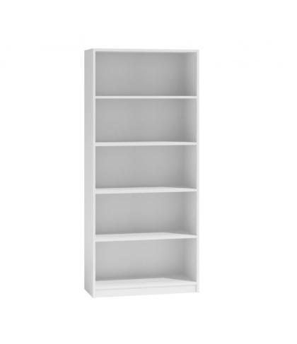 Regał do biura 80cm RE-1404-BIEL-MAT