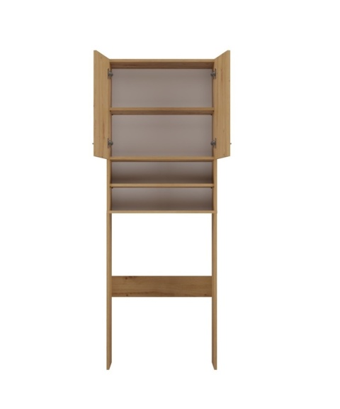 Słupek łazienkowy nad pralkę dąb artisan LAZ-1302-ART