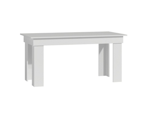 Stół biały 160x80 cm STOL-814-BIEL-MAT