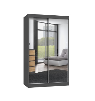 Szafa przesuwna dwudrzwiowa 120cm SZAF-1011-ANT-ART