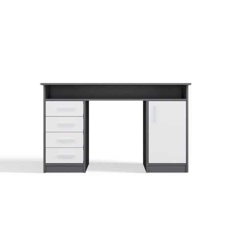 Biurko do gabinetu BIUR-732-ANT-BIEL-MAT