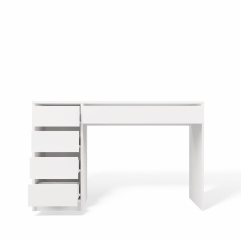 Biurko białe z szufladami BIUR-734-BIEL-MAT