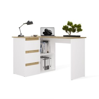 Biurko litera L BIUR-736-ART-BIEL-MAT-L