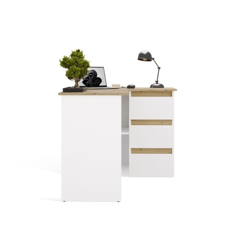 Biurko w litere L BIUR-736-ART-BIEL-MAT-P