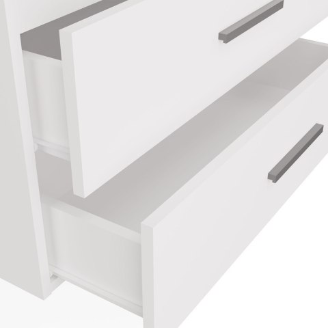 Szafka z umywalką 80 cm LAZ-1327-BIEL-MAT-80+UMY