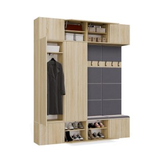Zabudowa do przedpokoju z siedziskiem GAR-108-2W-2S-SON
