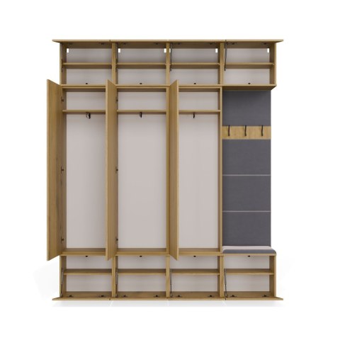 Nowoczesna zabudowa przedpokoju GAR-108-1W-3S-ART