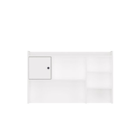Nadstawka nad biurko 120cm BIUR-737-BIEL-MAT