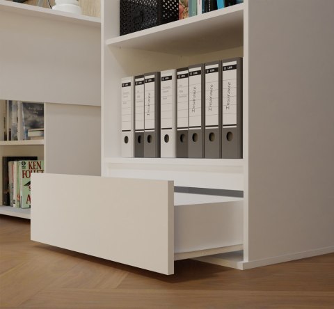 Biblioteczka regał na książki RE-1446-BIEL-MAT
