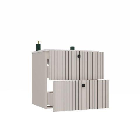 Szafka z umywalką 60 wisząca LAZ-1325-KASZ-60CM+UMY